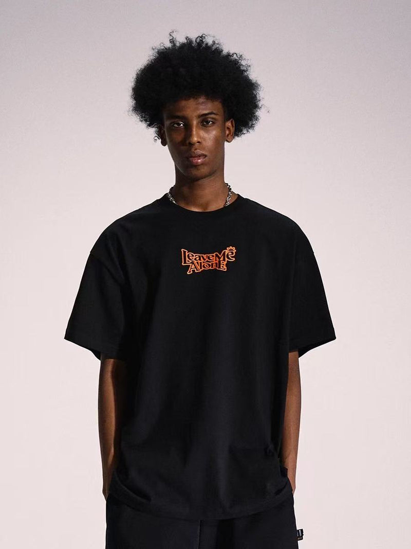 REMEDY Message Print Short-sleve T-shirt