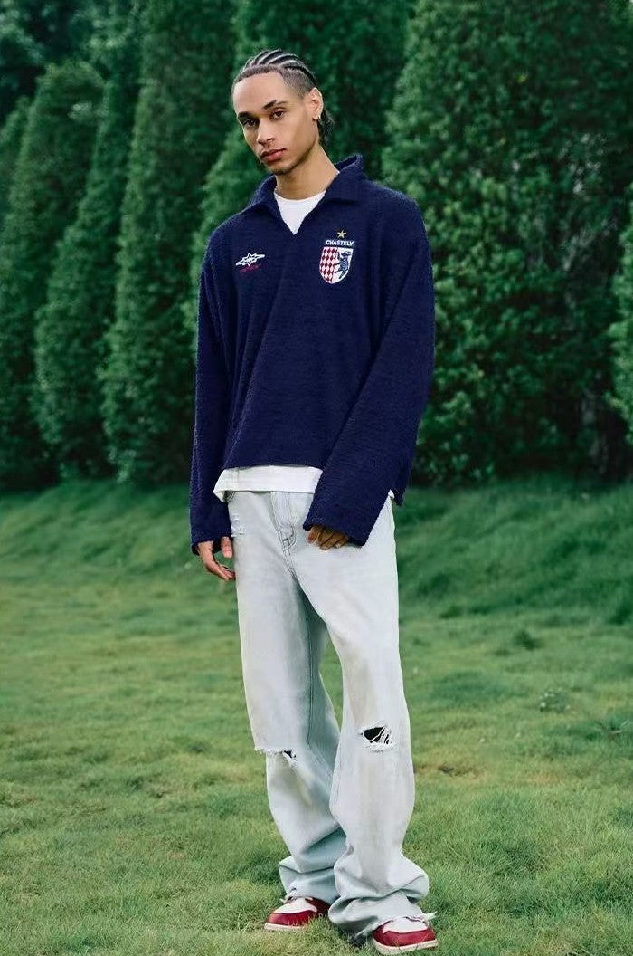 REMEDY Logo Embroidered Top