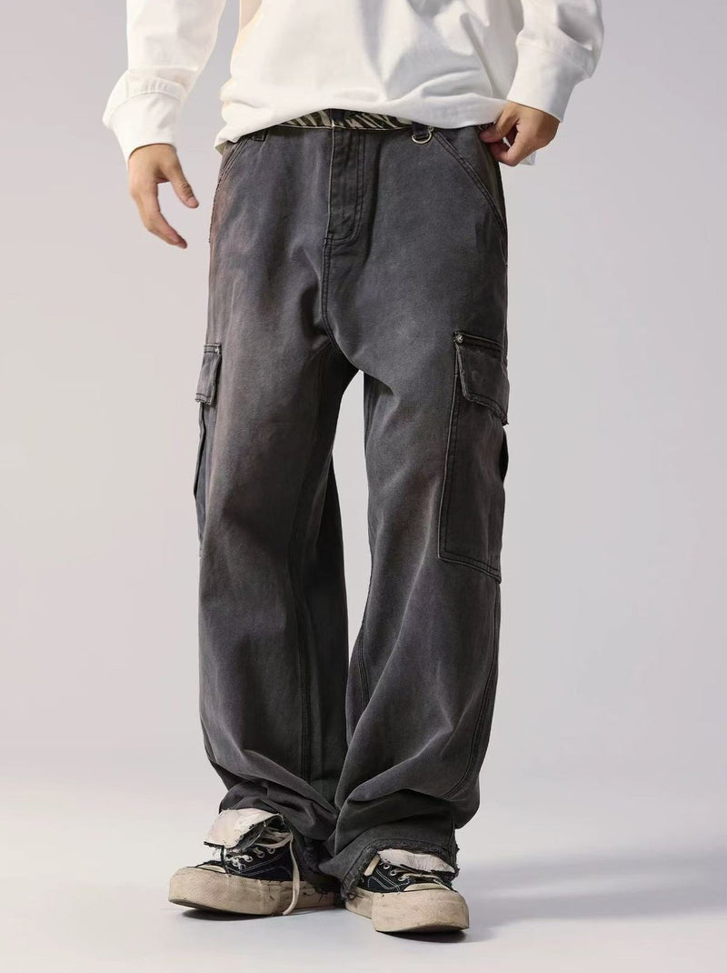 REMEDY Retro Straight-leg Loose Pants