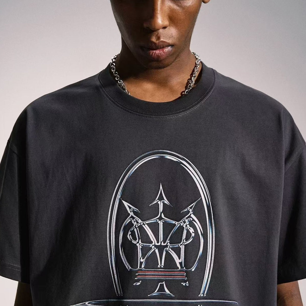 REMEDY Trident Print Short-sleeve T-shirt