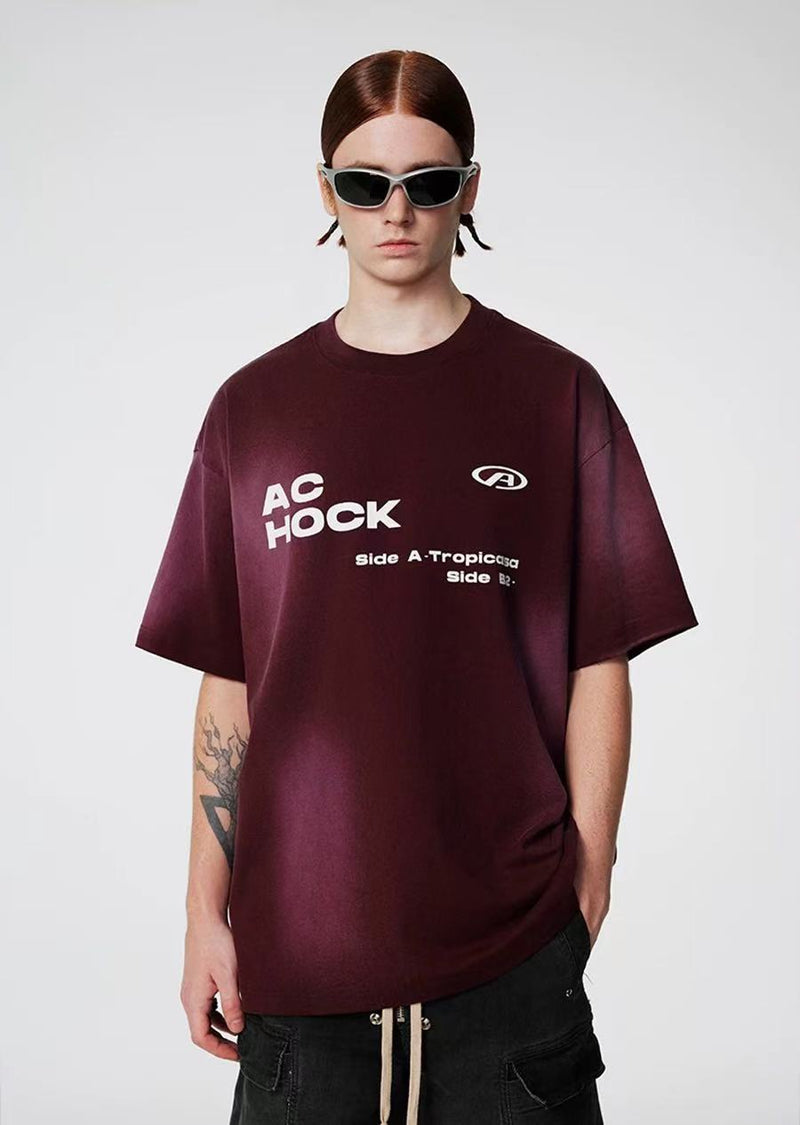 ACHOCK Round Neck Not Defined by Anyone Printed Tee
