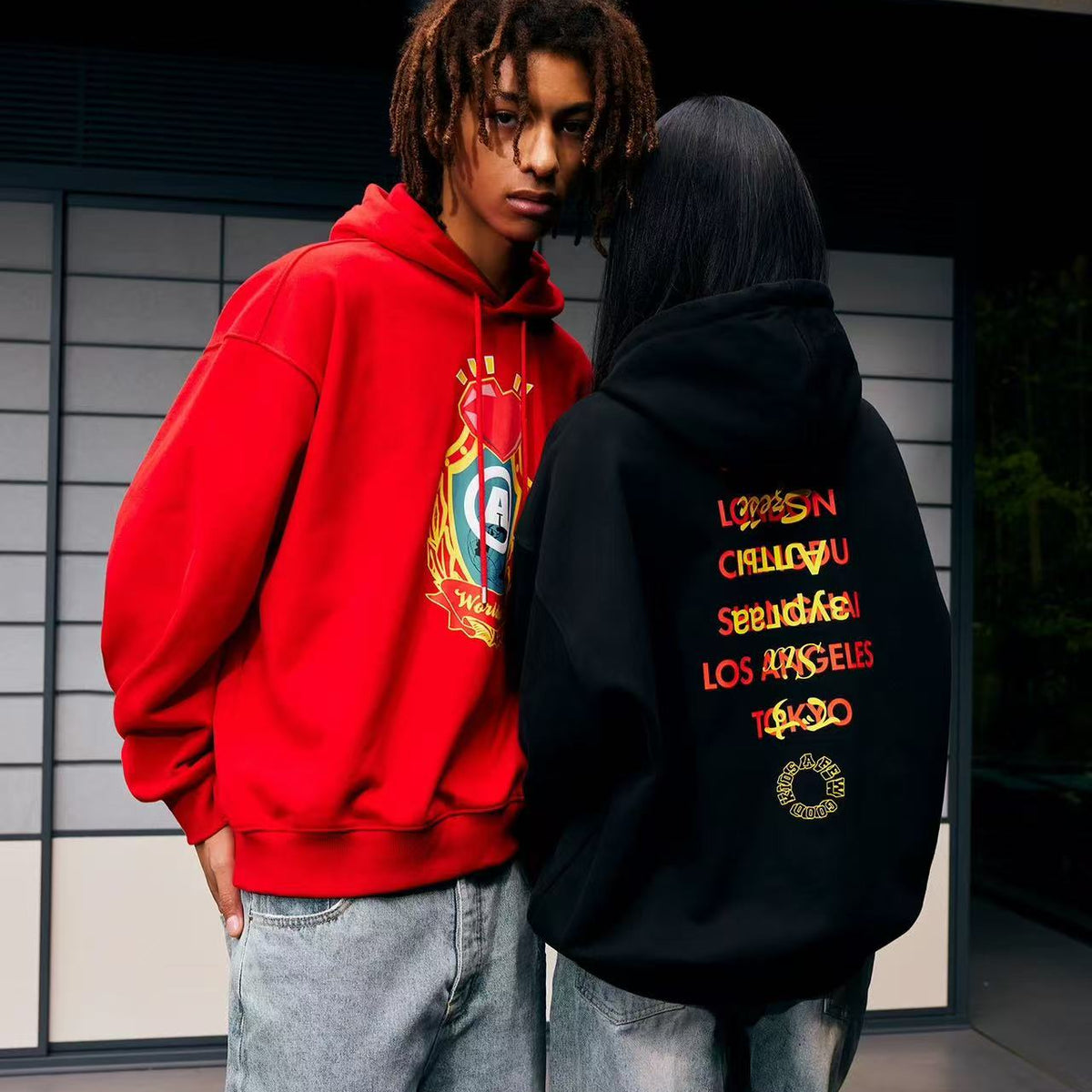 AFGK Cities slogan Foam Hoodie