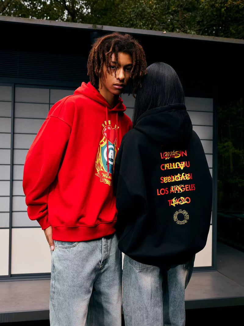 AFGK Cities slogan Foam Hoodie