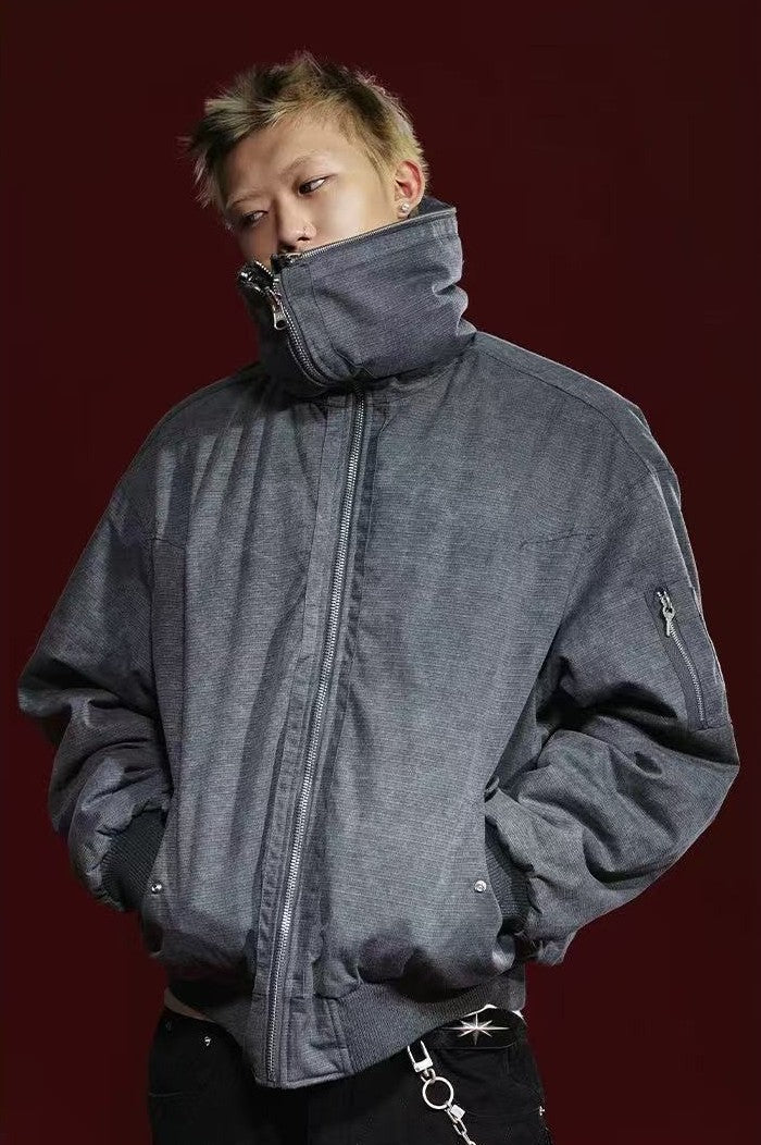 REMEDY Reversible Mountain Sculpture MA1 Jacket