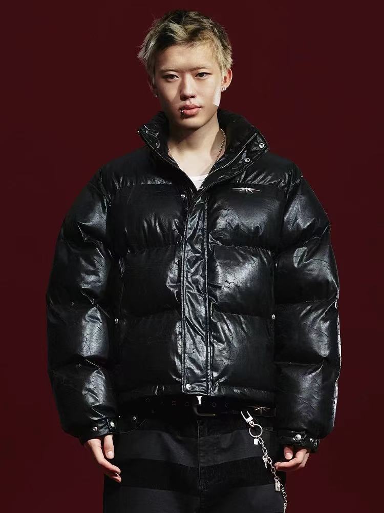 REMEDY Cracked Design Vintage Jacket