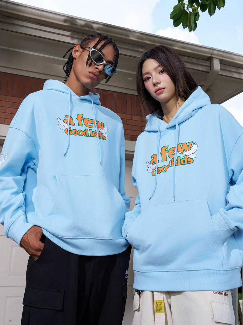 AFGK Peace Dove Embroidered hoodie