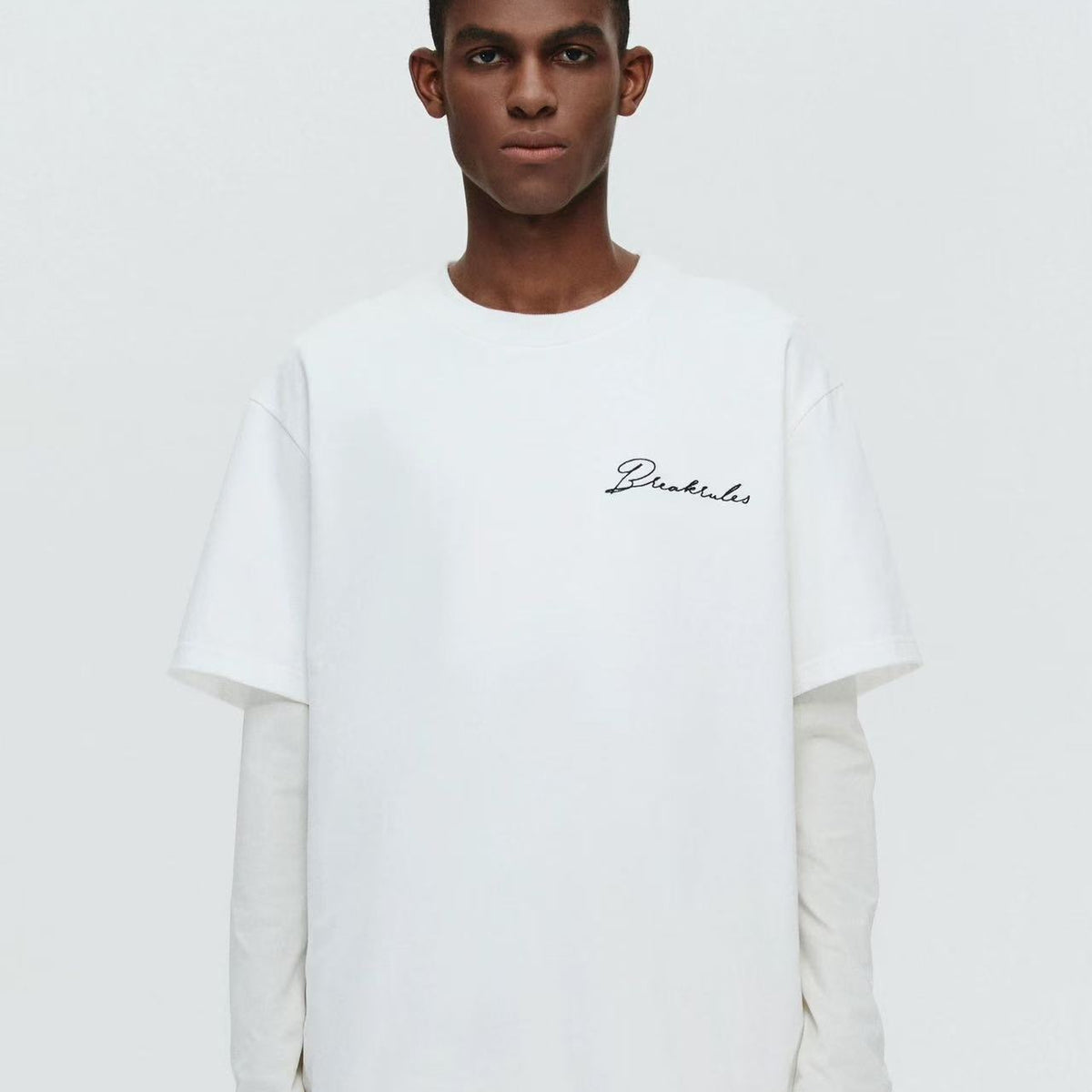 ATRY Unknown Shore Appliqué Printed T-shirt