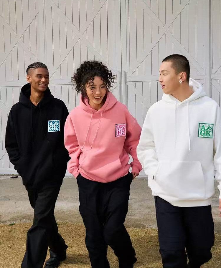 AFGK Logo Velcro Hoodie