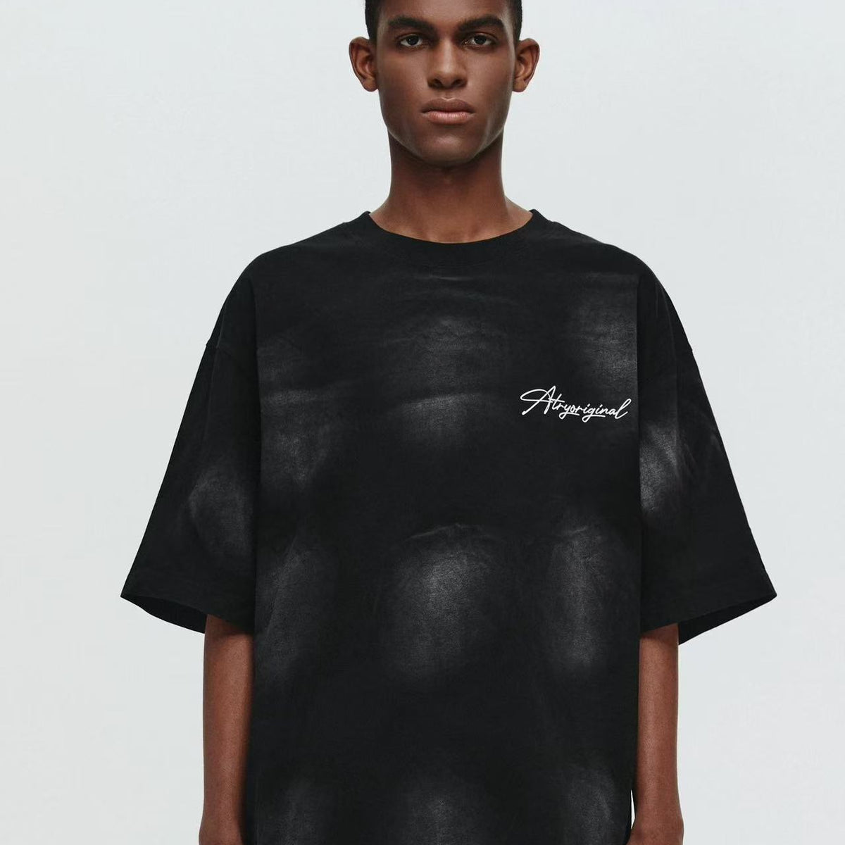 ATRY Distressed Washed LOGO T-shirt