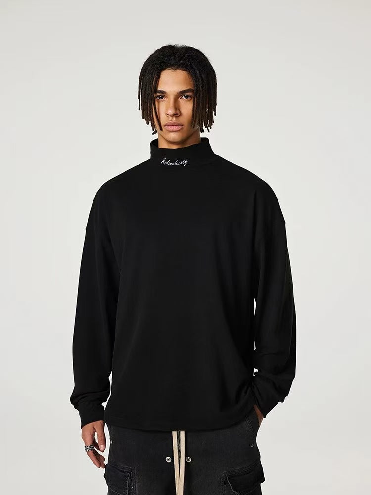 ACHOCK  Half Turtleneck Long-sleeve T-shirt