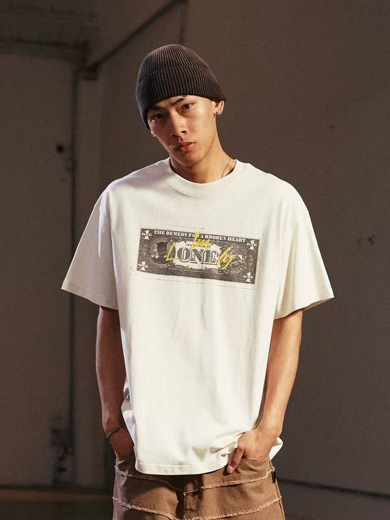 REMEDY Original Money Design Short-sleeve T-shirt
