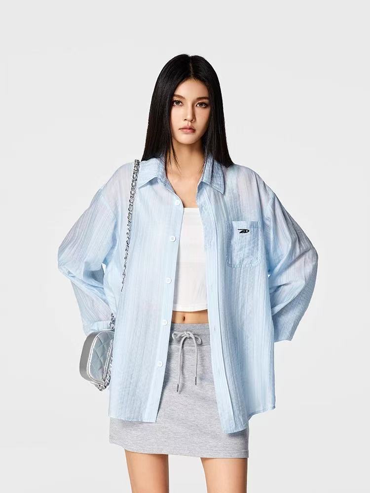 ACHOCK Drapey Lining Long-sleeve Shirt