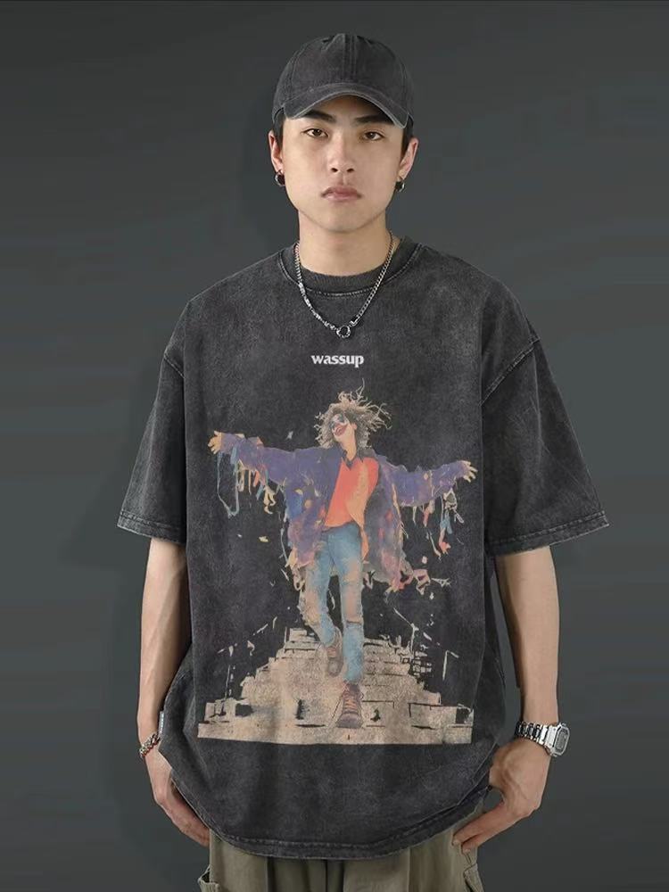 WASSUP Old Washed Joker Tee