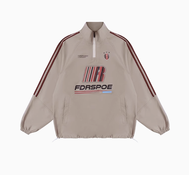 FDR Half-zip Stand Collar Jacket