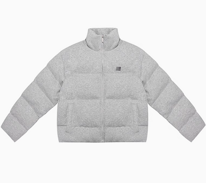 FDR Floral Gray Cotton Padded Jacket