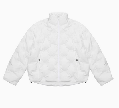 FDR Logo Embossed Down Jacket