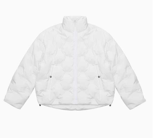 FDR Logo Embossed Down Jacket