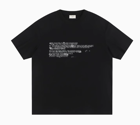 ATRY Phantom Overlapping Letters T-Shirt