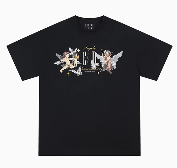 MEDM "Angel Series" Peace Dove Short-sleeved T-shirt