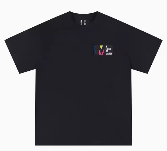 MEDM Silhouette Embroidered Short Sleeve T-Shirt