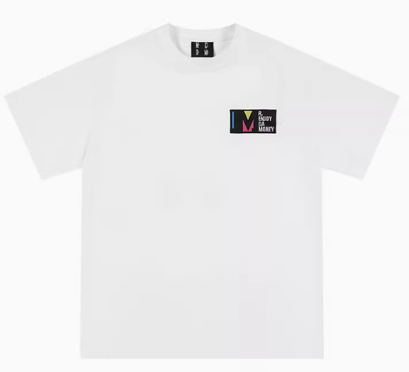 MEDM Silhouette Embroidered Short Sleeve T-Shirt