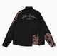 ATRY  Destructive Plaid Patchwork Irregular Jacket