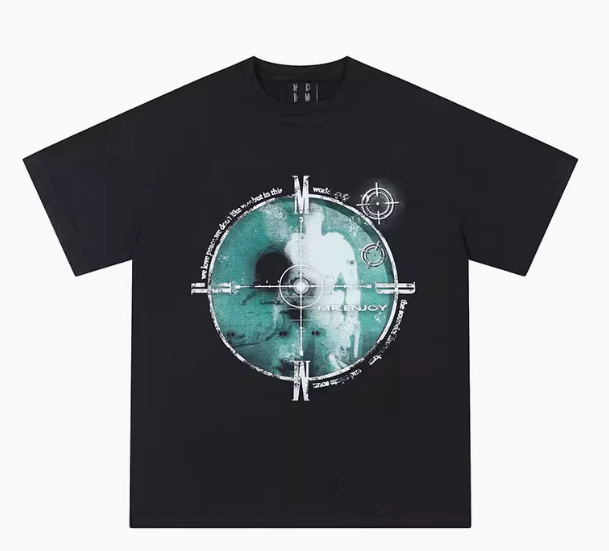 MEDM Washed Thermoset Oil Short-sleeved T-shirt