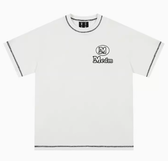 MEDM Waffle Logo Letter T-shirt