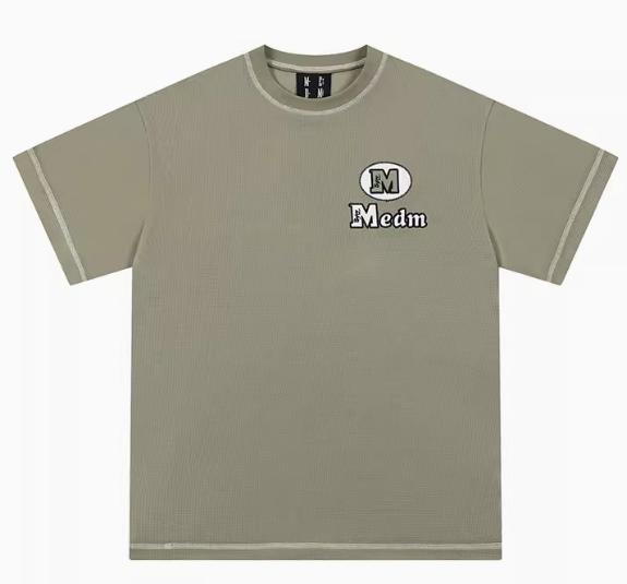 MEDM Waffle Logo Letter T-shirt