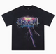 MEDM Washed Lightning Thermoset Oil Short Sleeve T-Shirt