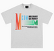 MEDM Gradient Logo Letter Print Short-sleeved T-shirt
