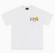 MEDM Luminous Butterfly Thermoset Oil Print Short Sleeve T-Shirt