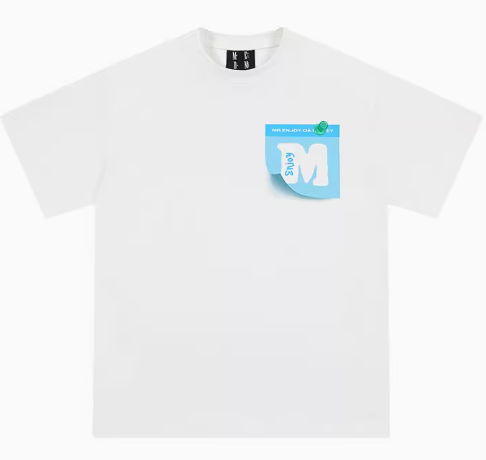 MEDM Post-it Printed Short-sleeved T-shirt