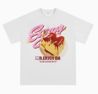 MEDM Chocolate Pudding Dessert Short Sleeve T-Shirt