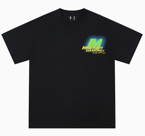 MEDM Circular Font Short Sleeve T-Shirt