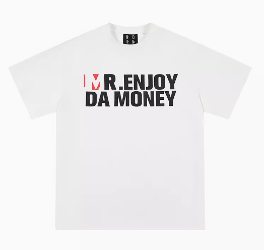 MEDM Film Letter Short-sleeved T-shirt