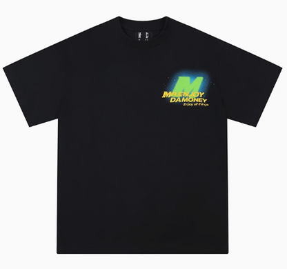 MEDM Circular Font Short Sleeve T-Shirt