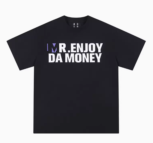 MEDM Film Letter Short-sleeved T-shirt