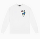 MEDM Butterfly Printed Long-sleeve T-shirt