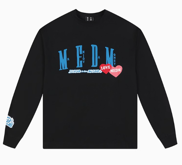 MEDMx88rising Co-branded Printed Long-sleeved T-shirt