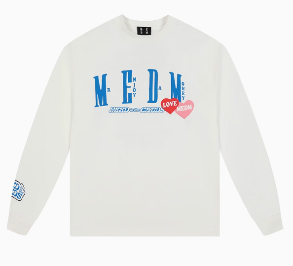 MEDMx88rising Co-branded Printed Long-sleeved T-shirt