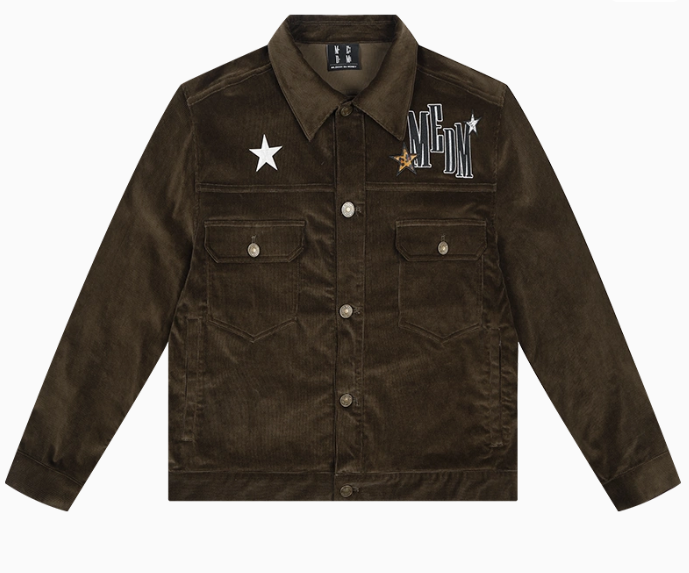 MEDM Star Patch Corduroy Jacket