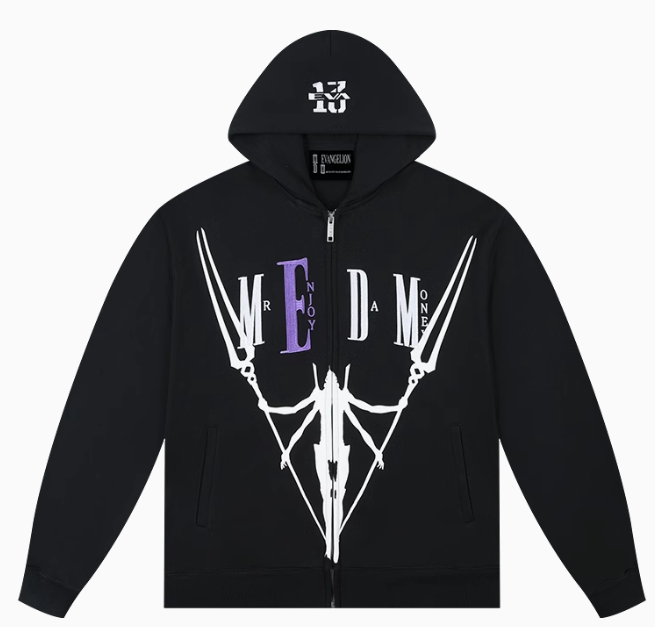 MEDMxEVA Co-branded Model 13 Zipper Hoodie