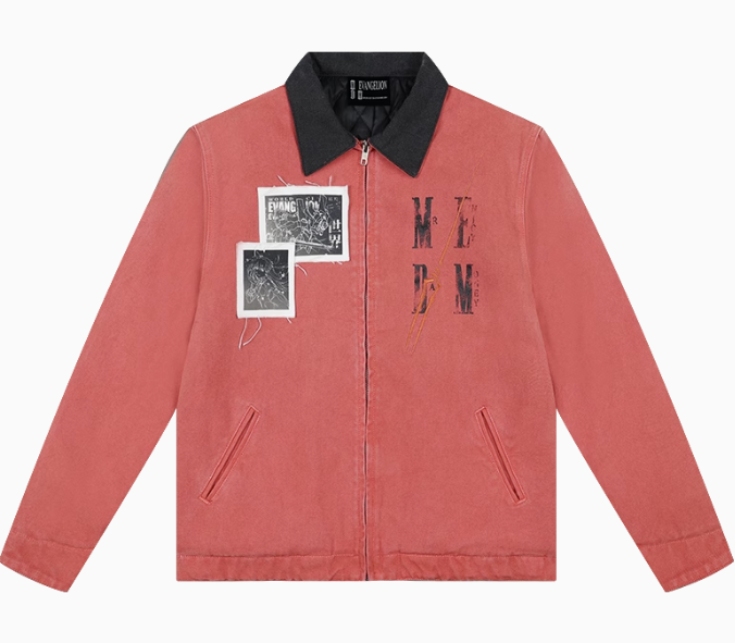 MEDMxEVA Joint Patch Washed Detroit Jacket