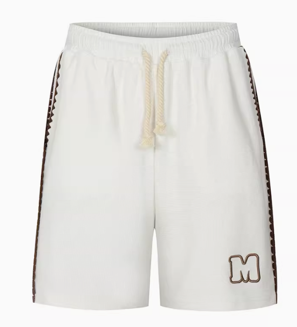 MEDM  Waffle Drawstring Shorts