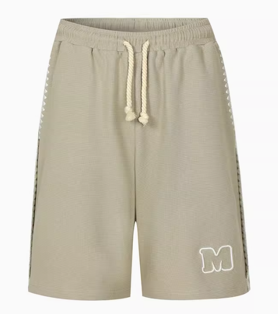 MEDM  Waffle Drawstring Shorts