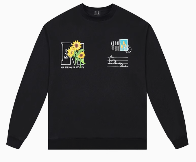 MEDM Postcard Crew Neck Sweatshirt