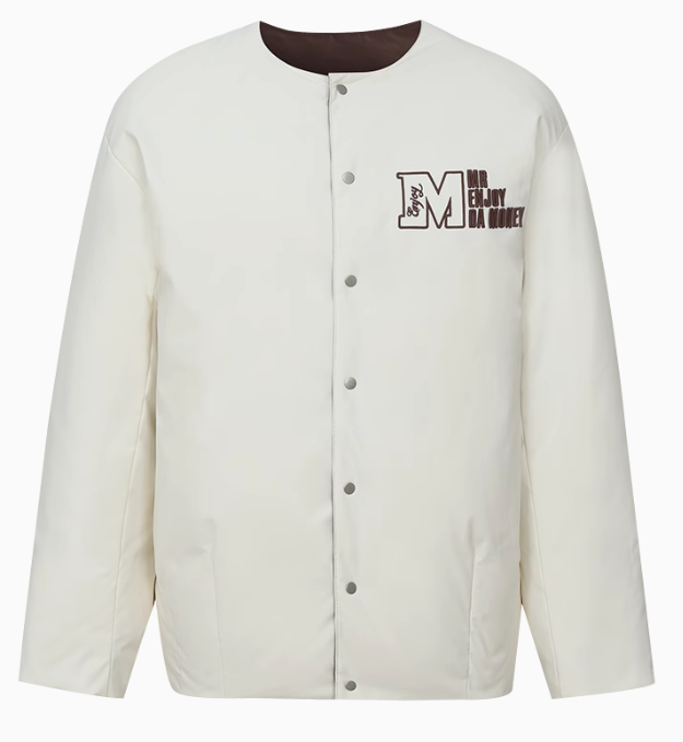 MEDM Cocoon Reversible Embroidered Down Jacket