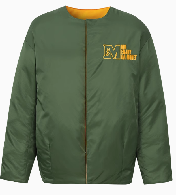MEDM Cocoon Reversible Embroidered Down Jacket