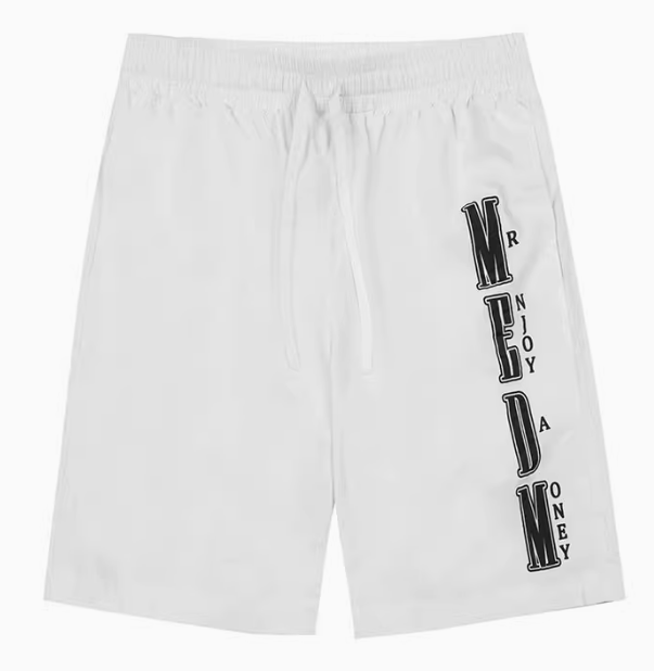 MEDM Nylon Letter Logo Shorts